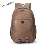 Sac à Dos Grand Modèle (GM) Multifonction – Compartiment PC Portable, Poches Antivol & Imperméable pour Voyage et Travail – Image 5