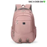 Sac à Dos Grand Modèle (GM) Multifonction – Compartiment PC Portable, Poches Antivol & Imperméable pour Voyage et Travail – Image 4