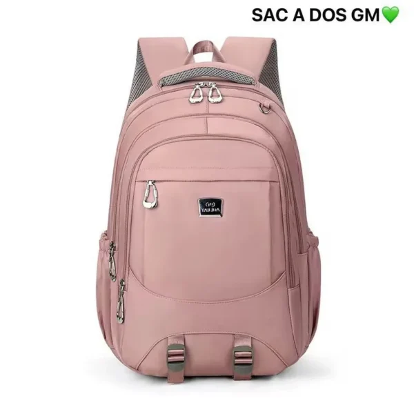 Sac à Dos Grand Modèle (GM) Multifonction – Compartiment PC Portable, Poches Antivol & Imperméable pour Voyage et Travail – Image 4