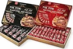 Henné, Cône de Henné Noir Tik Tok Fast Colour – Cône Instantané pour Tatouage Temporaire & Mehendi